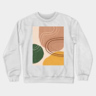 Abstract Bohemian Shapes 19 Crewneck Sweatshirt